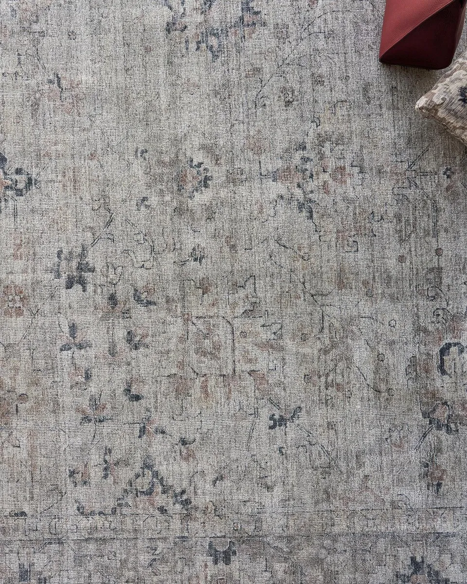 Exquisite Rugs Cambridge Hand-Loomed Silver & Blue Rug | Thumbnail 5 Exquisite Rugs Cambridge Hand-Loomed Silver & Blue Rug | Thumbnail 5