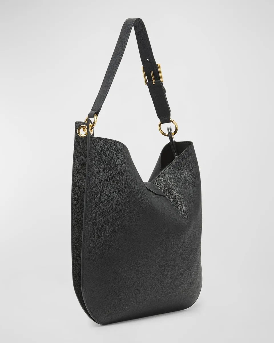 Tom Ford Tara Large Hobo Crossbody in Grained Leather | Thumbnail 7 Tom Ford Tara Large Hobo Crossbody in Grained Leather | Thumbnail 7