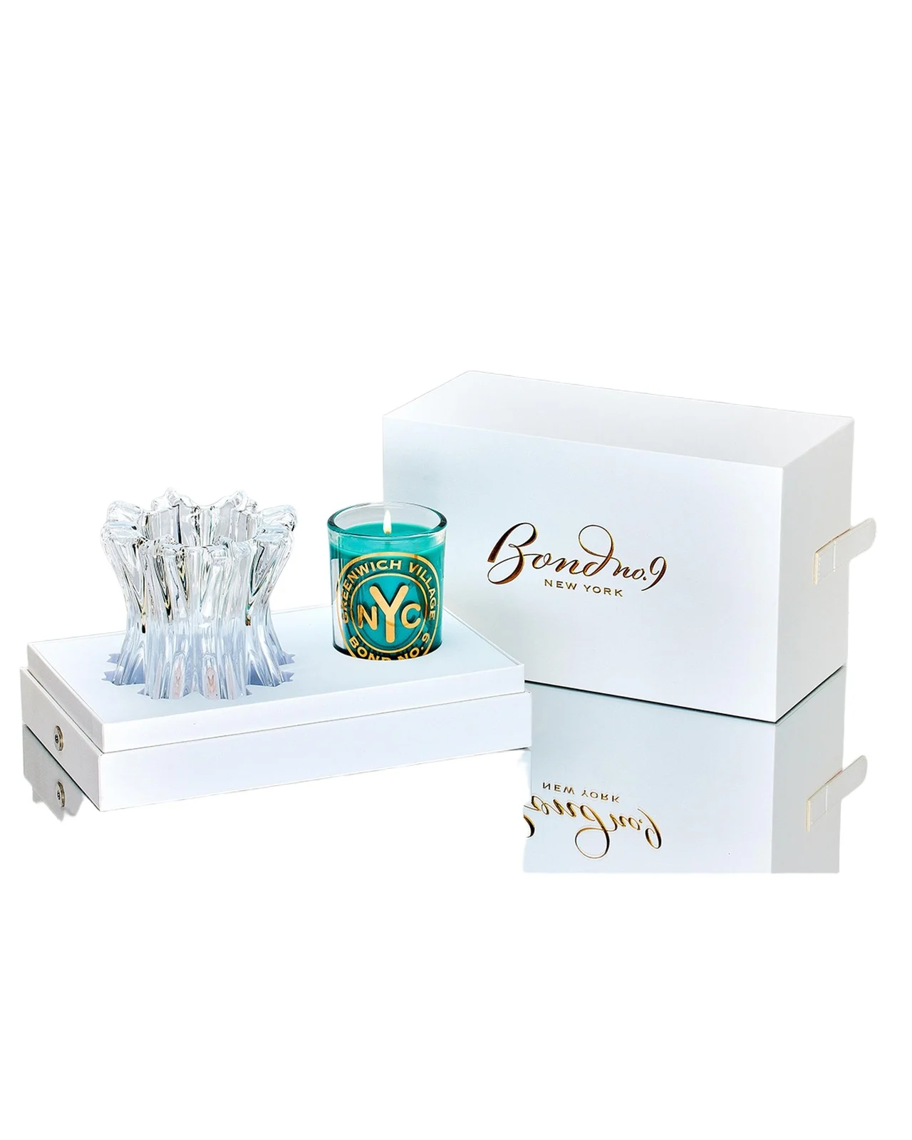 Bond No.9 New York Greenwich Village Refillable Candle Set