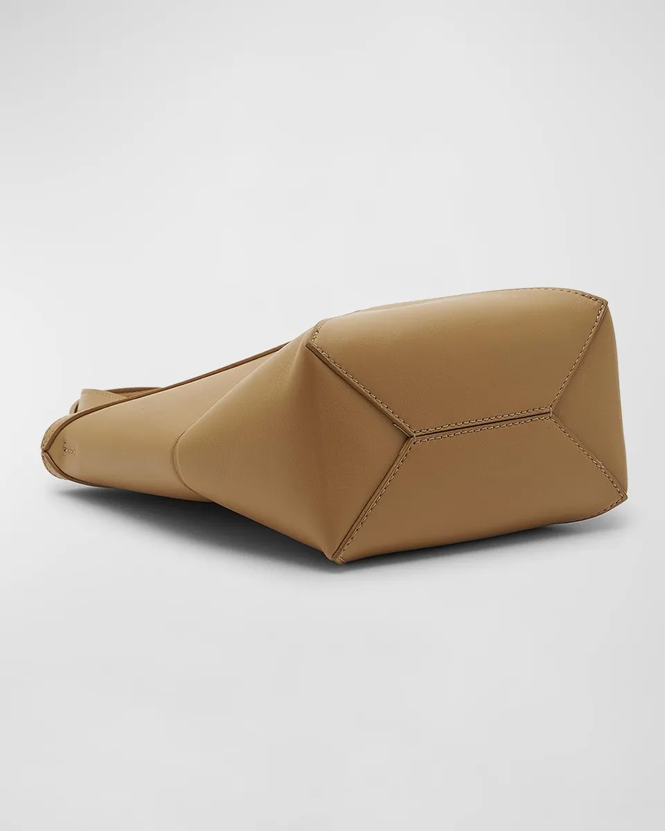 Loewe Puzzle Fold Mini Tote Bag in Shiny Leather | Thumbnail 8 Loewe Puzzle Fold Mini Tote Bag in Shiny Leather | Thumbnail 8