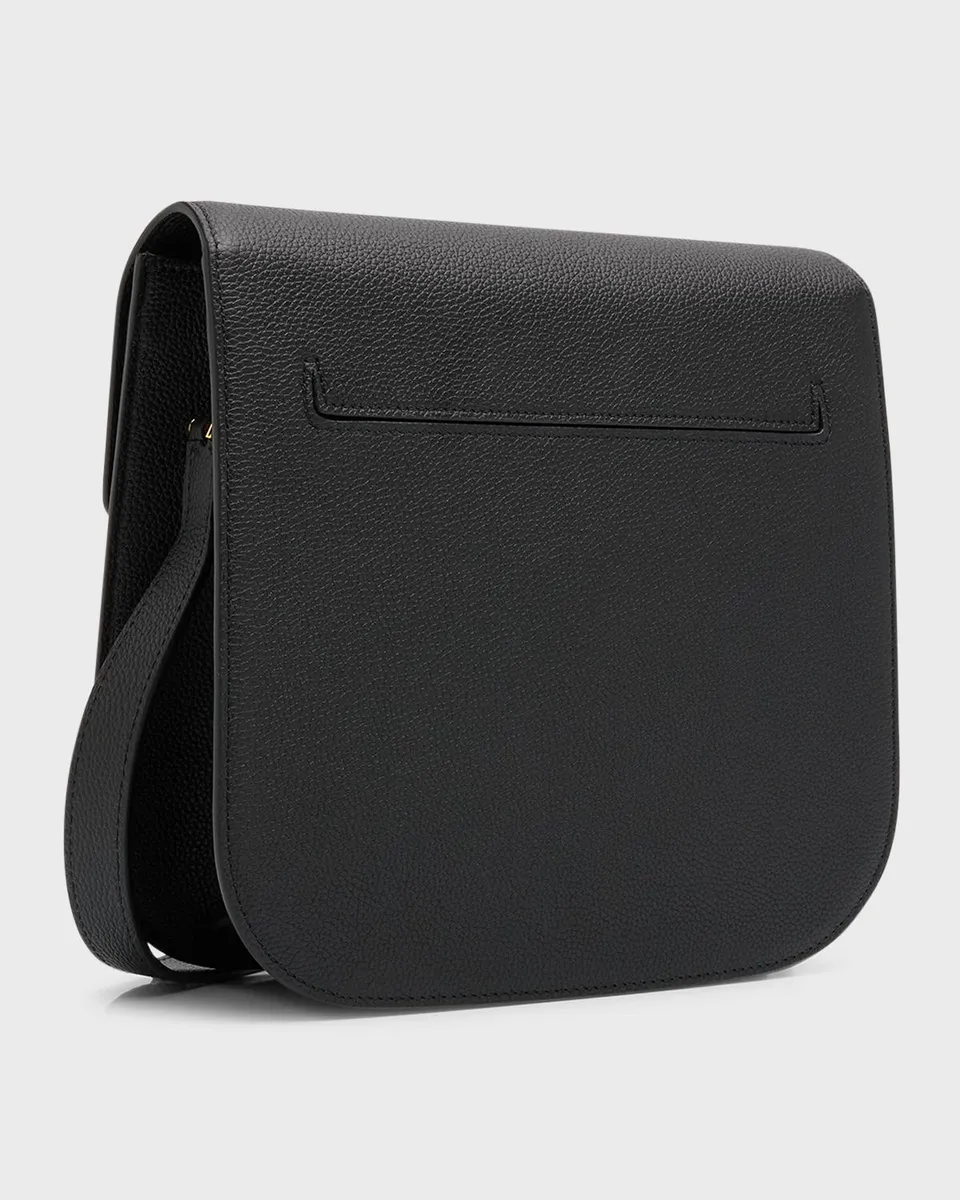 Tom Ford Tara Medium Crossbody in Grained Leather with Leather Strap | Thumbnail 7