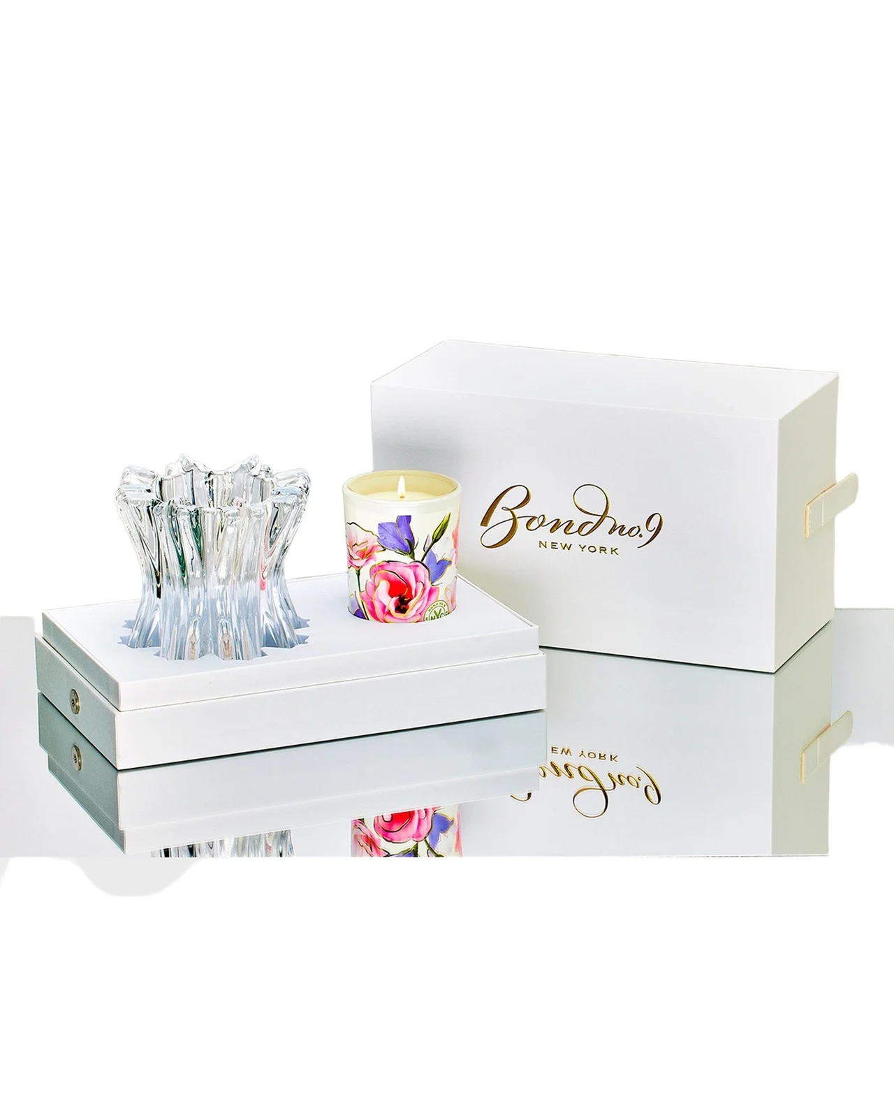 New York Flowers Refillable Candle Set New York Flowers Refillable Candle Set
