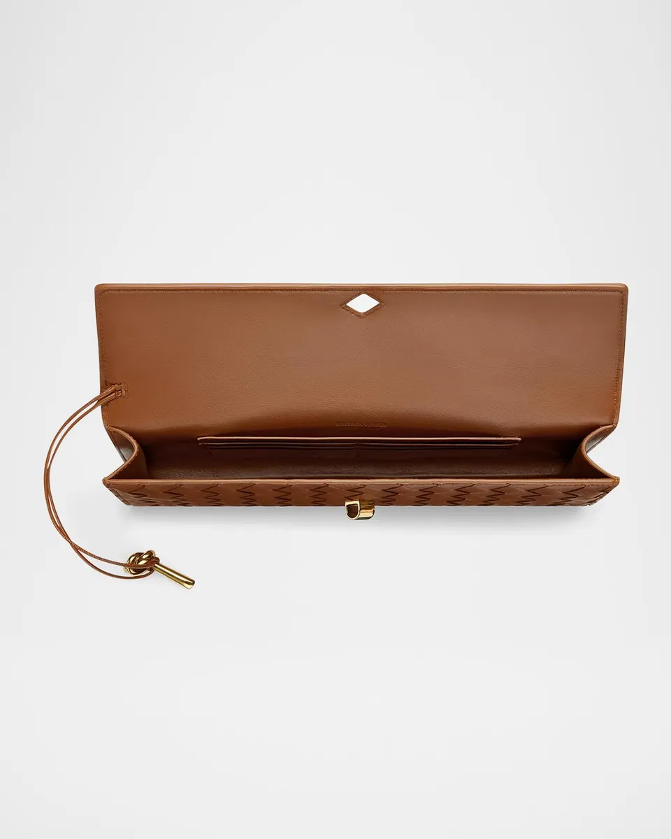 Bottega Veneta Long Andiamo Clutch Bag with Handle | Thumbnail 3