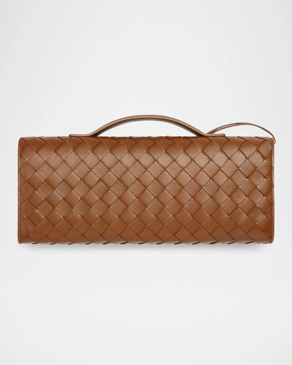 Bottega Veneta Long Andiamo Clutch Bag with Handle | Thumbnail 5