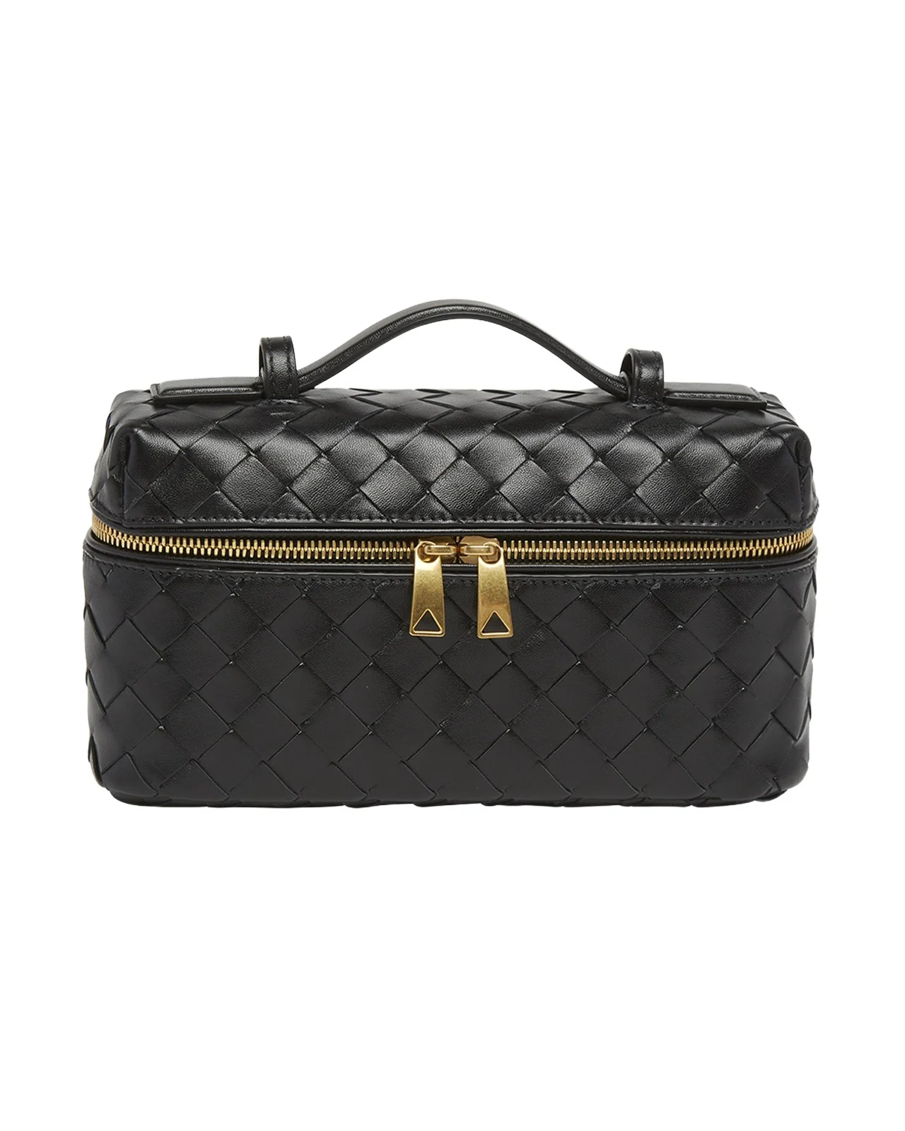 Bang Bang Vanity Intrecciato Leather Crossbody Bag