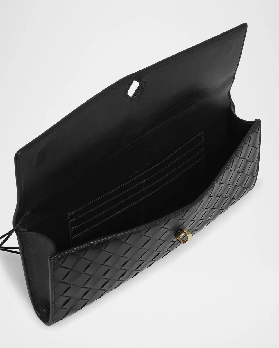 Bottega Veneta Long Andiamo Clutch Bag with Handle | Thumbnail 3