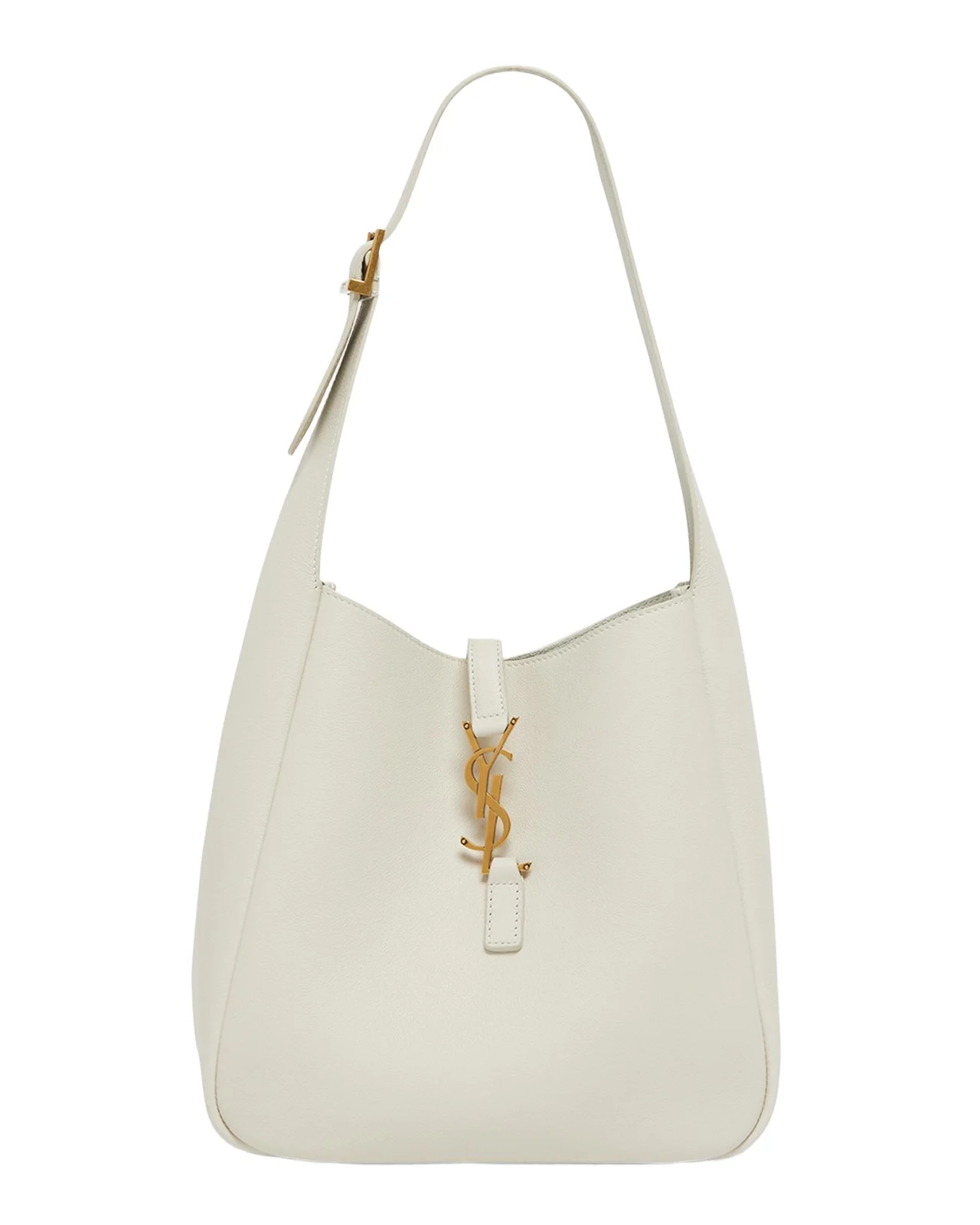 Saint Laurent Le 5 A 7 Small Shoulder Bag in Smooth Supple Leather