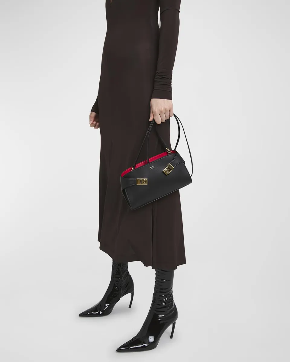 Ferragamo Mini Hug Leather Crossbody Bag | Thumbnail 4