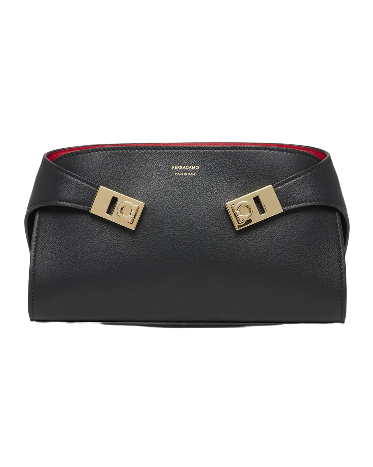 Mini Hug Leather Crossbody Bag
