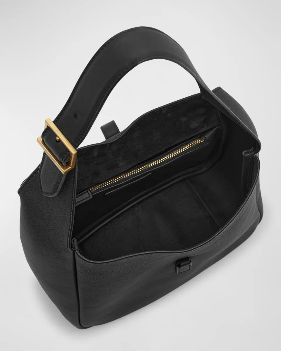 Saint Laurent Le 5 A 7 Small Shoulder Bag in Smooth Supple Leather | Thumbnail 3 Saint Laurent Le 5 A 7 Small Shoulder Bag in Smooth Supple Leather | Thumbnail 3
