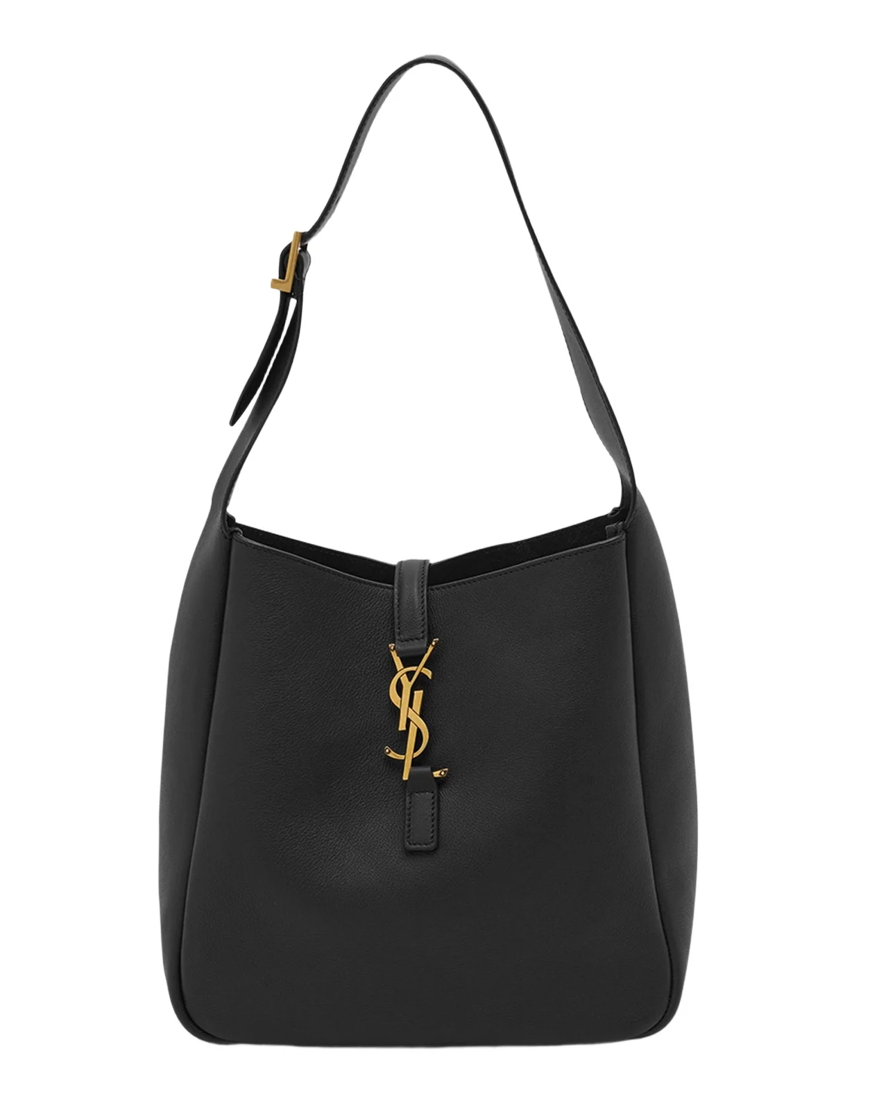Saint Laurent Le 5 A 7 Small Shoulder Bag in Smooth Supple Leather