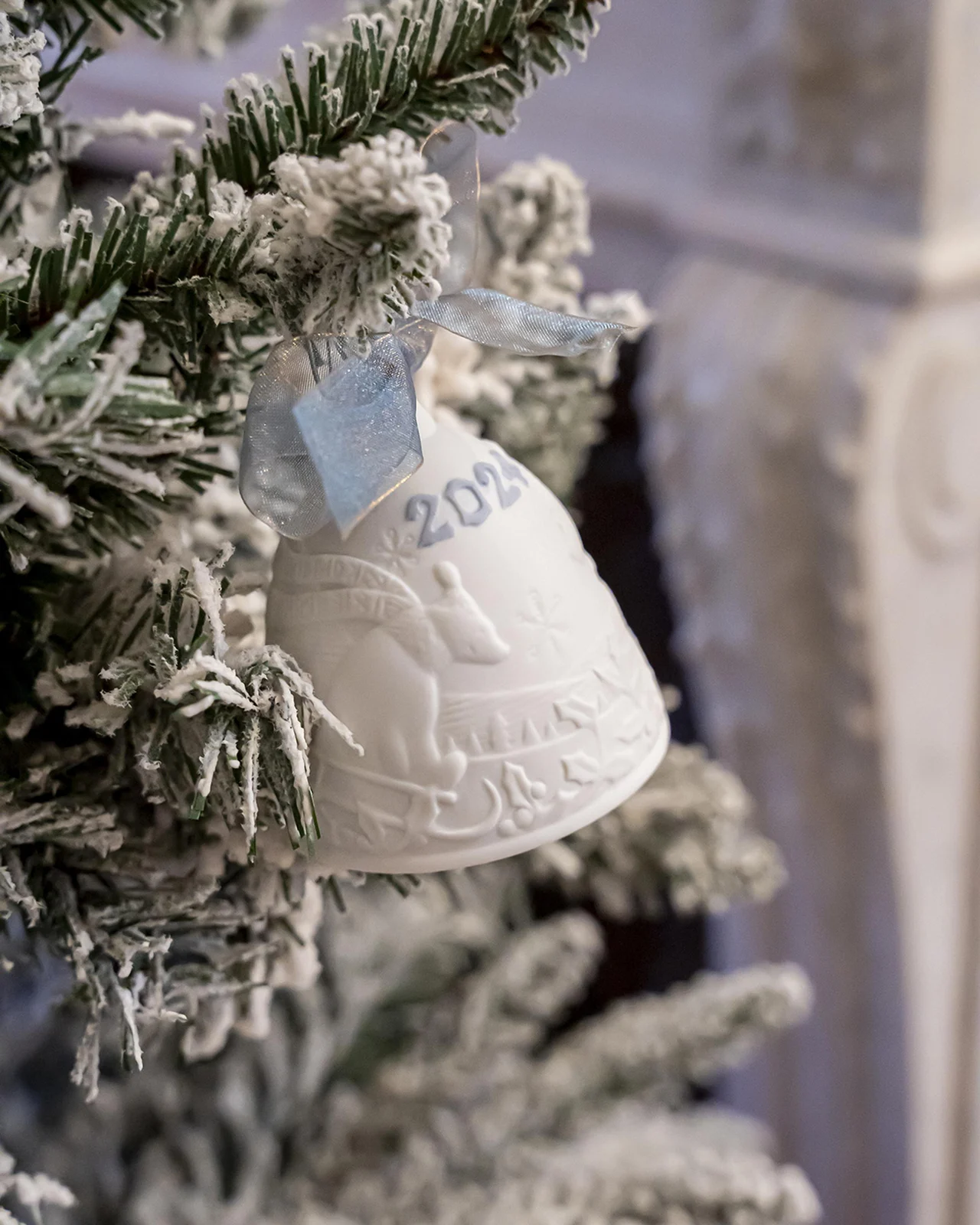 Lladro 2024 Christmas Bell Ornament