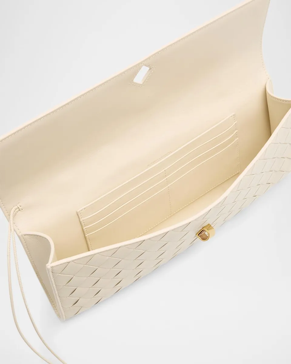 Bottega Veneta Long Andiamo Clutch Bag with Handle | Thumbnail 2 Bottega Veneta Long Andiamo Clutch Bag with Handle | Thumbnail 2