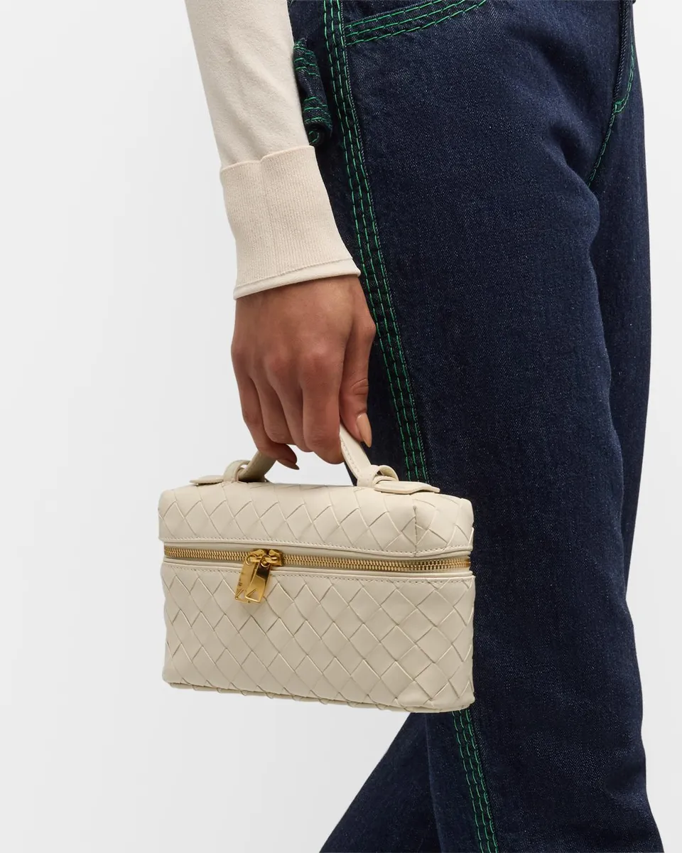 Bottega Veneta Bang Bang Vanity Intrecciato Leather Crossbody Bag | Thumbnail 4 Bottega Veneta Bang Bang Vanity Intrecciato Leather Crossbody Bag | Thumbnail 4