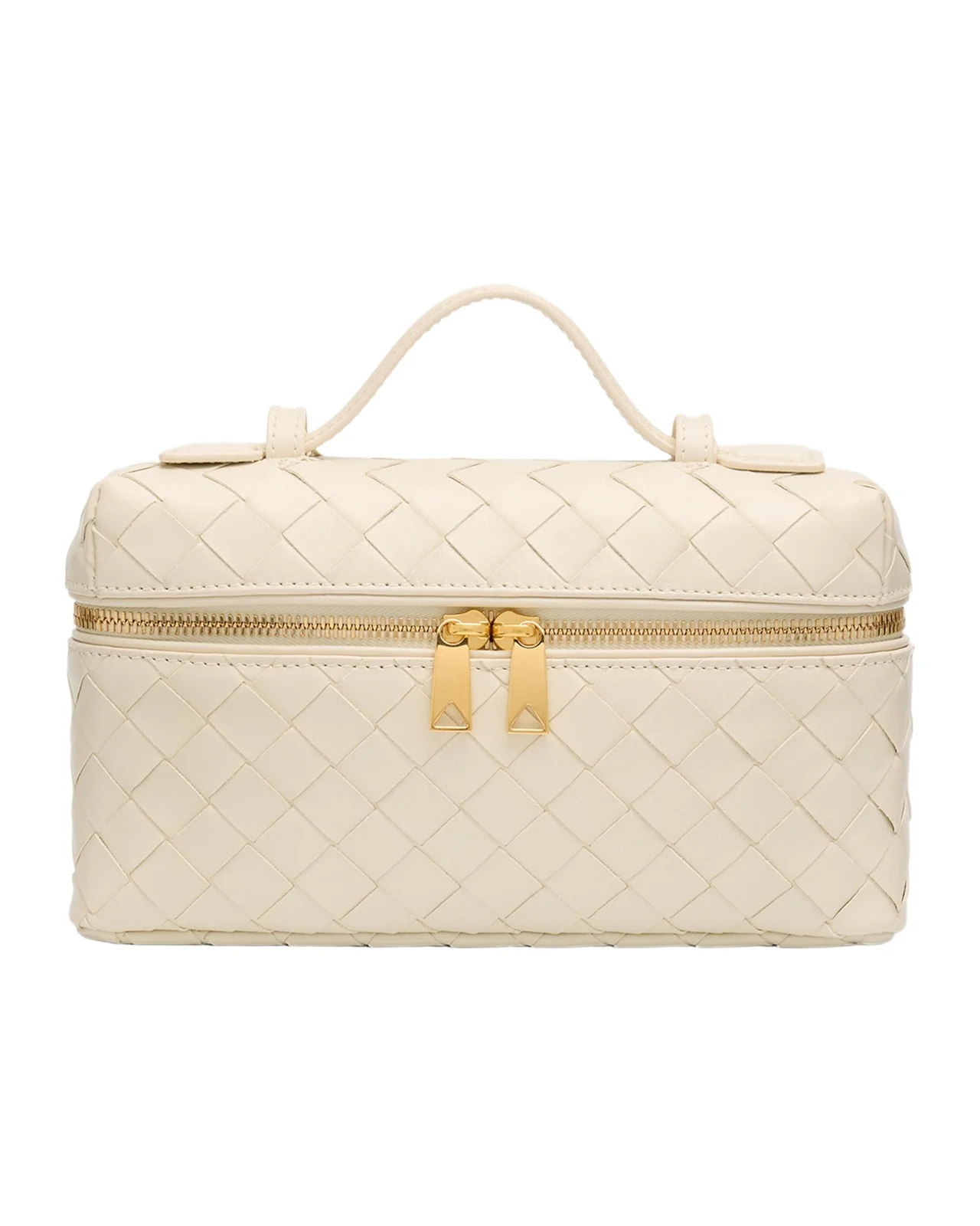 Bang Bang Vanity Intrecciato Leather Crossbody Bag