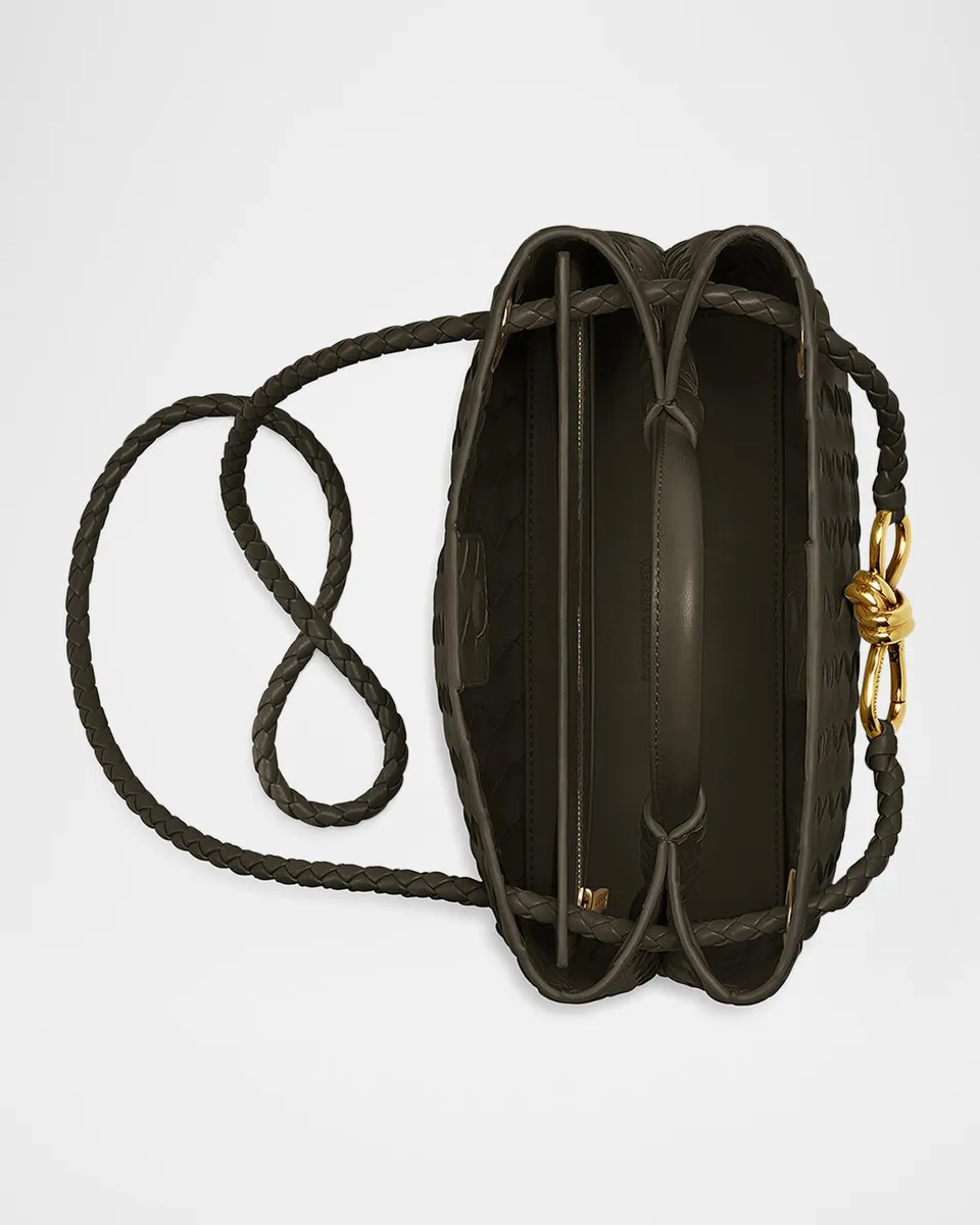 Bottega Veneta Andiamo Small Leather Top-Handle Bag | Thumbnail 3
