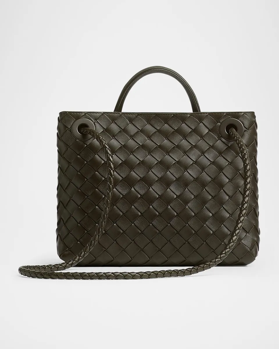 Bottega Veneta Andiamo Small Leather Top-Handle Bag | Thumbnail 6