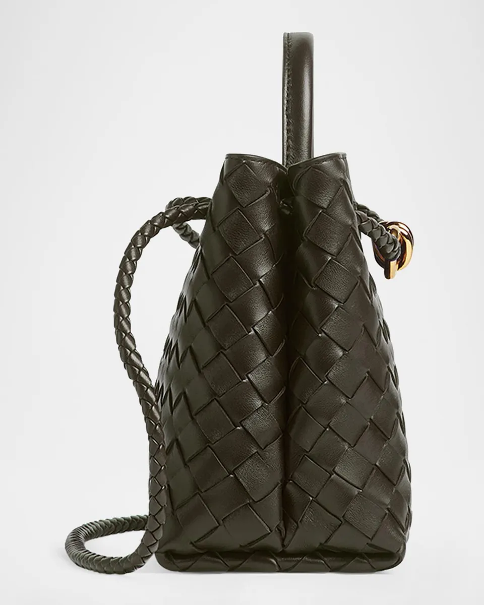 Bottega Veneta Andiamo Small Leather Top-Handle Bag | Thumbnail 7