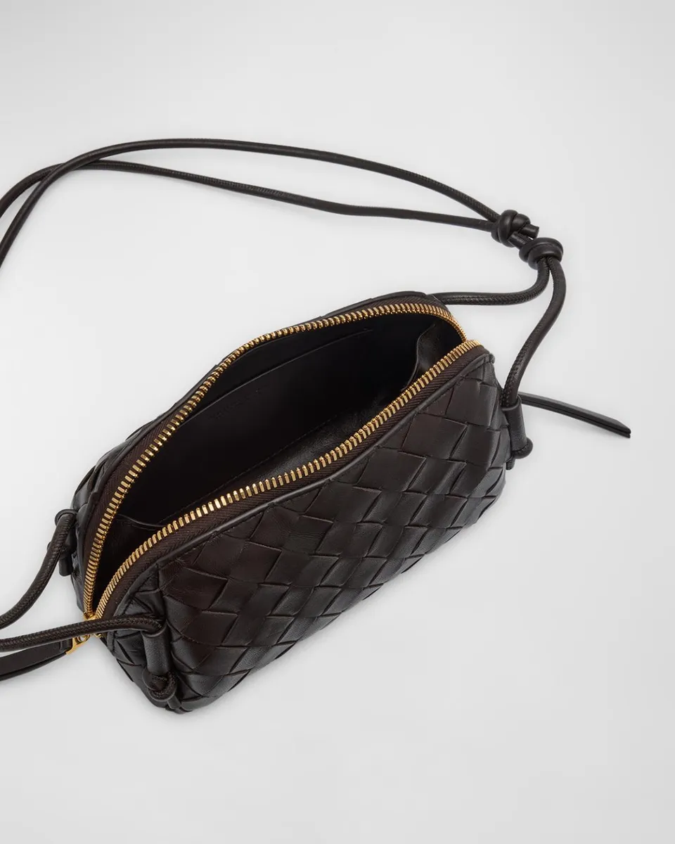 Bottega Veneta Zip Leather Pouch Shoulder Bag | Thumbnail 3 Bottega Veneta Zip Leather Pouch Shoulder Bag | Thumbnail 3