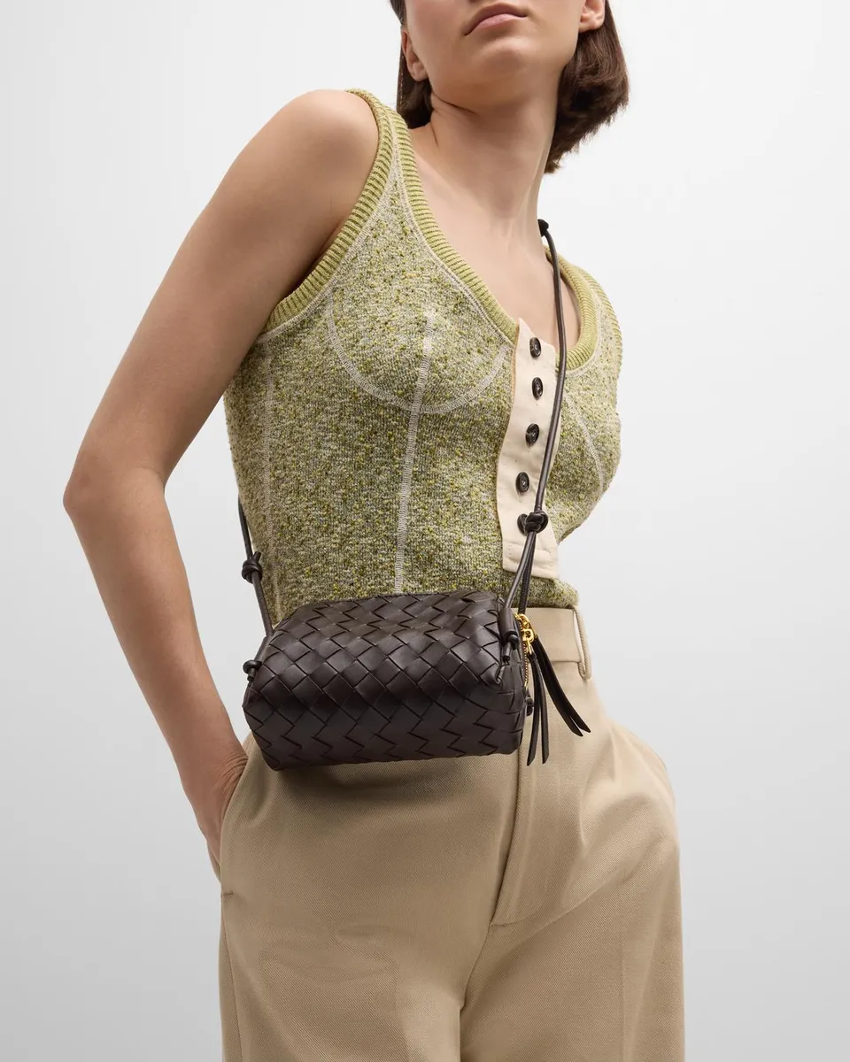 Bottega Veneta Zip Leather Pouch Shoulder Bag | Thumbnail 4 Bottega Veneta Zip Leather Pouch Shoulder Bag | Thumbnail 4