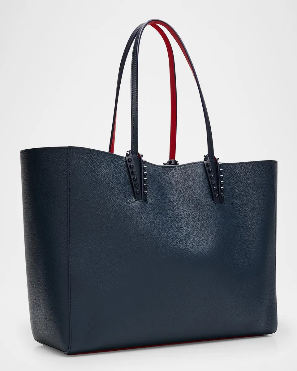 Christian Louboutin Cabata Soft Large Tote Bag in Grained Leather | Thumbnail 3
