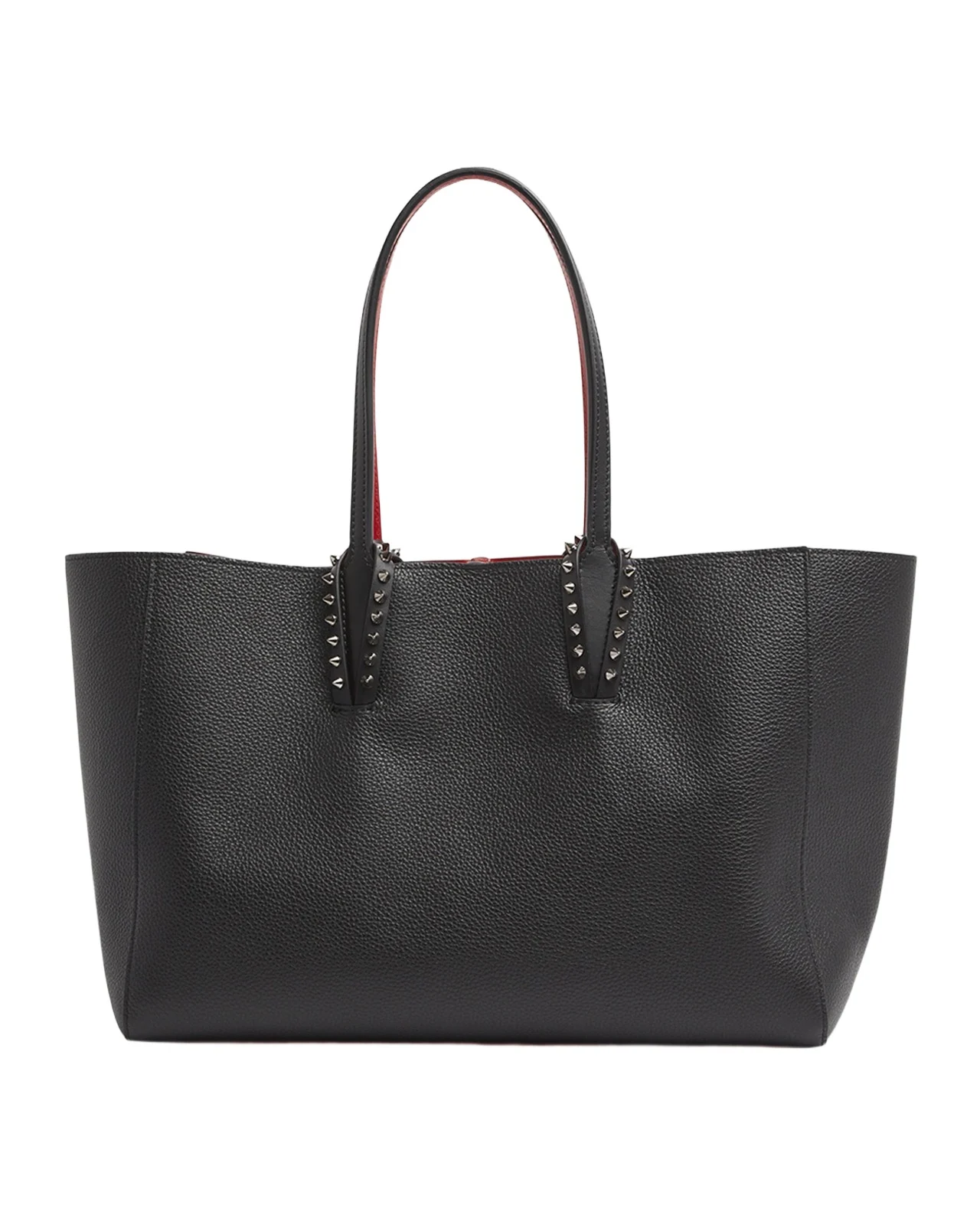 Christian Louboutin Cabata Soft Small Tote Bag in Grained Leather
