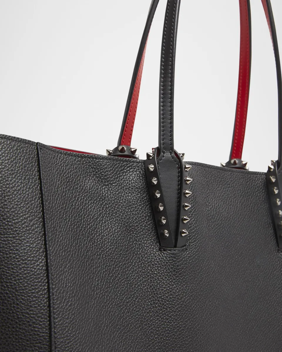 Christian Louboutin Cabata Soft Large Tote Bag in Grained Leather | Thumbnail 4