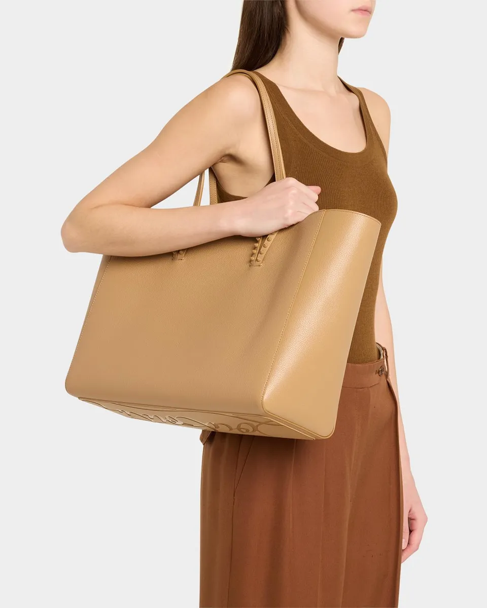 Christian Louboutin Cabata Soft Large Tote Bag in Grained Leather | Thumbnail 2