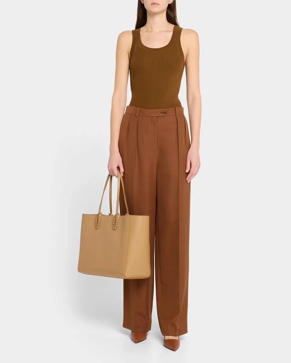 Christian Louboutin Cabata Soft Large Tote Bag in Grained Leather | Thumbnail 5