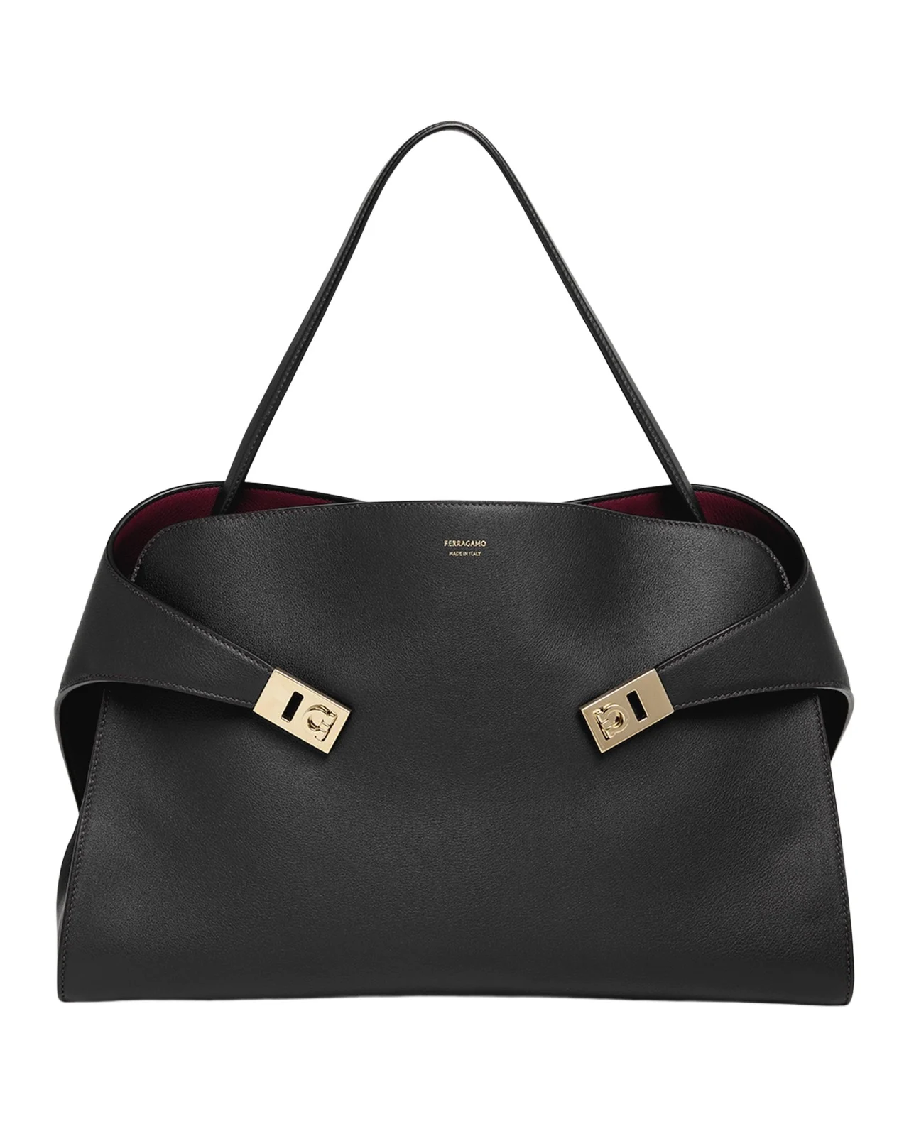 Large Hug Soft Bicolor Shoulder Bag