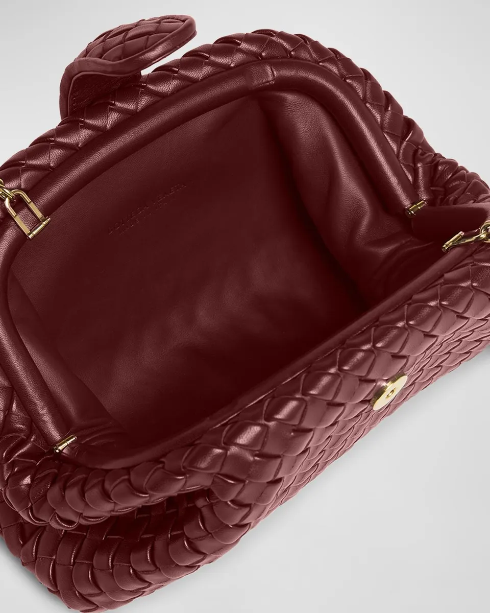 Bottega Veneta Lauren 1980 Mini Clutch Bag with Chain Strap | Thumbnail 3 Bottega Veneta Lauren 1980 Mini Clutch Bag with Chain Strap | Thumbnail 3