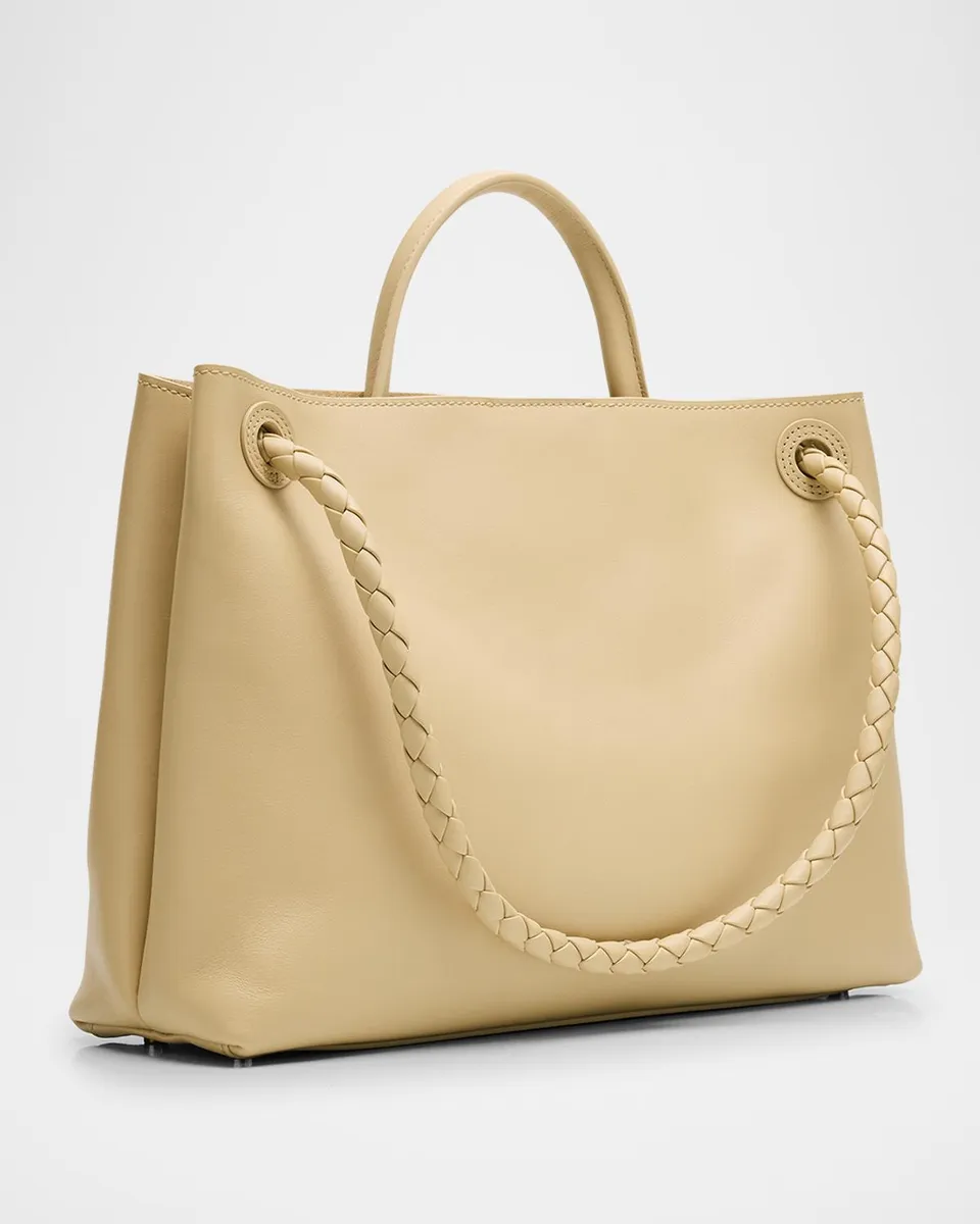 Bottega Veneta Andiamo Medium Leather Tote Bag | Thumbnail 3 Bottega Veneta Andiamo Medium Leather Tote Bag | Thumbnail 3