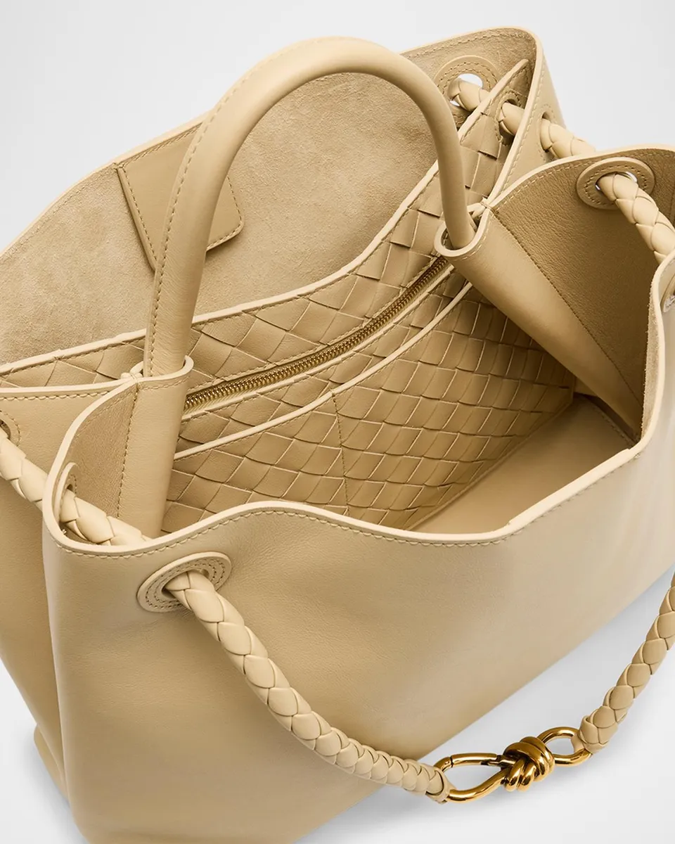 Bottega Veneta Andiamo Medium Leather Tote Bag | Thumbnail 4 Bottega Veneta Andiamo Medium Leather Tote Bag | Thumbnail 4