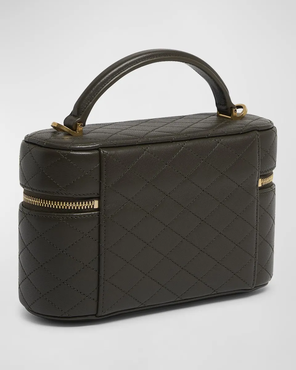Saint Laurent Gaby Vanity Quilted Leather Bag | Thumbnail 7