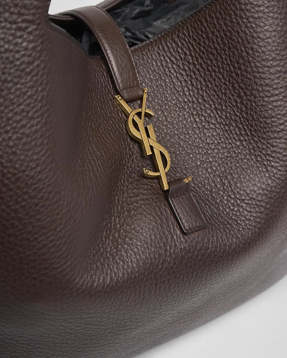 Saint Laurent Le 5 À 7 Bea YSL Tote Bag in Deer Leather | Thumbnail 6 Saint Laurent Le 5 À 7 Bea YSL Tote Bag in Deer Leather | Thumbnail 6