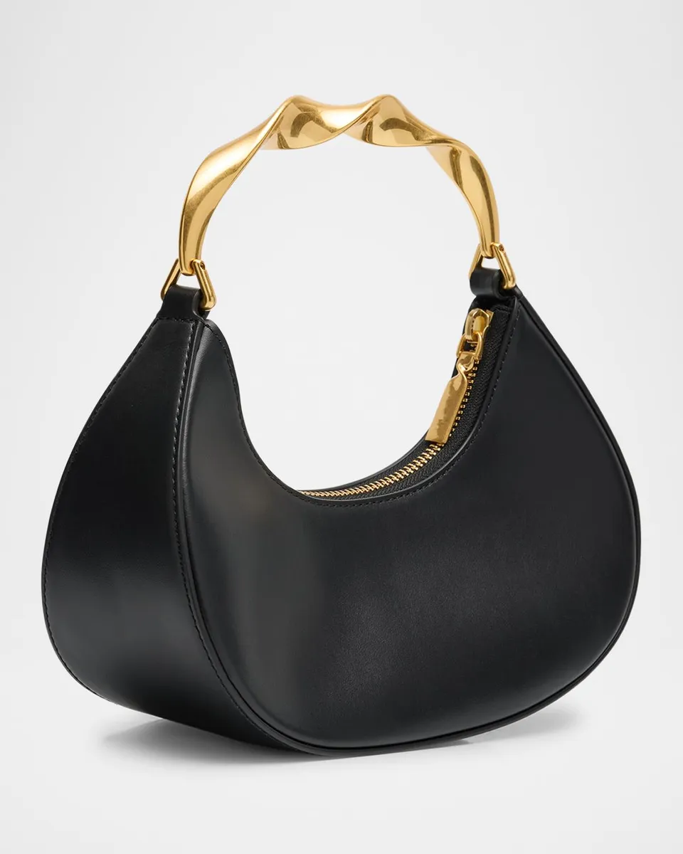 Simkhai Nixi Twist Leather Top-Handle Bag | Thumbnail 3