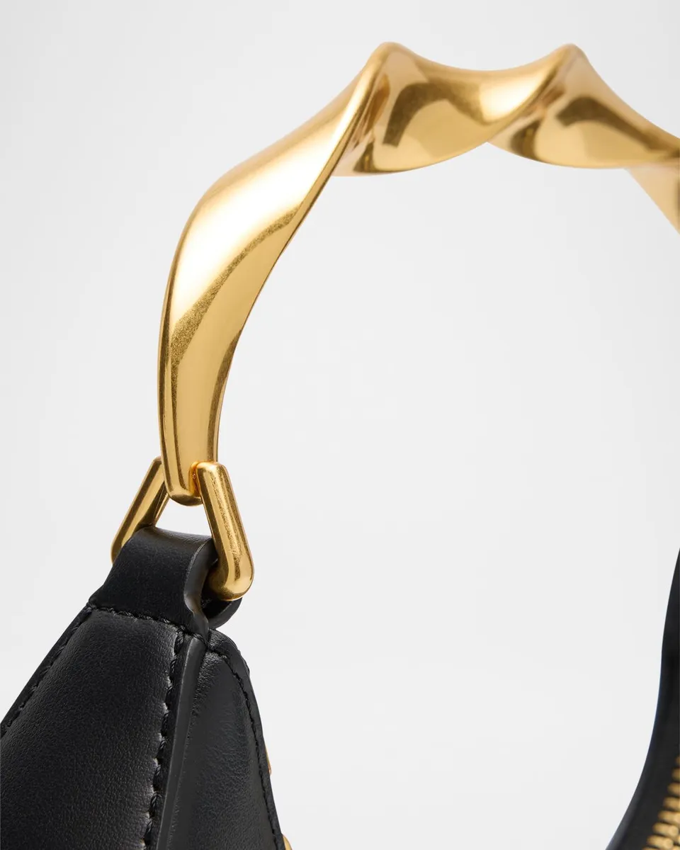 Simkhai Nixi Twist Leather Top-Handle Bag | Thumbnail 6