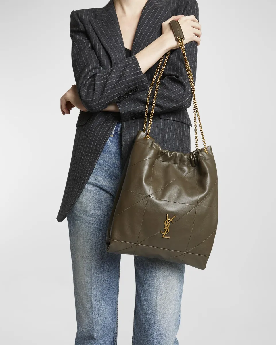 Saint Laurent Jamie 4.3 Pochon YSL Shoulder Bag in Quilted Leather | Thumbnail 4 Saint Laurent Jamie 4.3 Pochon YSL Shoulder Bag in Quilted Leather | Thumbnail 4