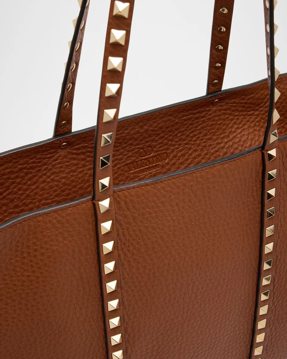 Valentino Garavani Rockstud Medium Leather Tote Bag | Thumbnail 6 Valentino Garavani Rockstud Medium Leather Tote Bag | Thumbnail 6