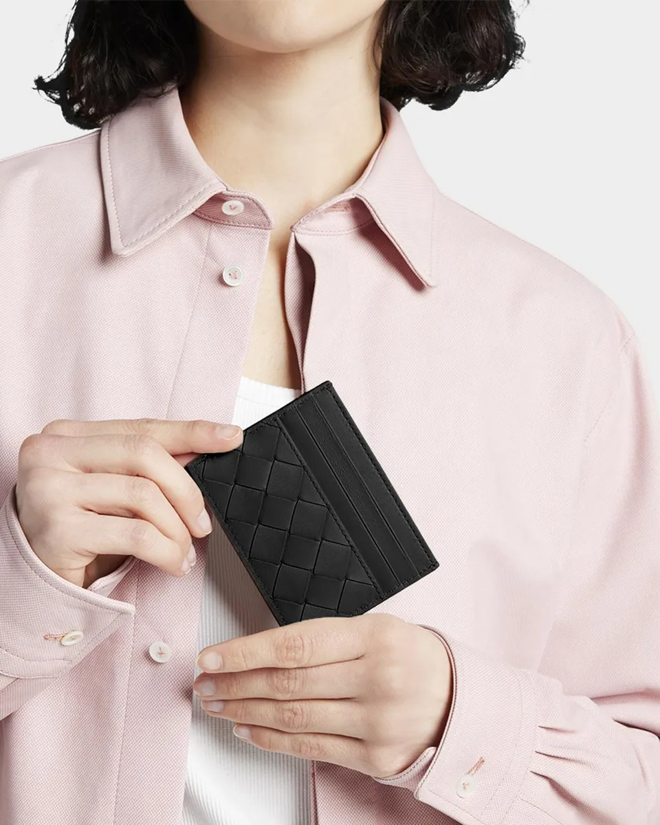 Bottega Veneta Intrecciato Credit Card Case | Thumbnail 2