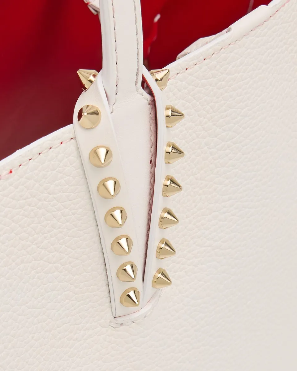 Christian Louboutin Cabata Soft Small Tote Bag in Grained Leather | Thumbnail 4