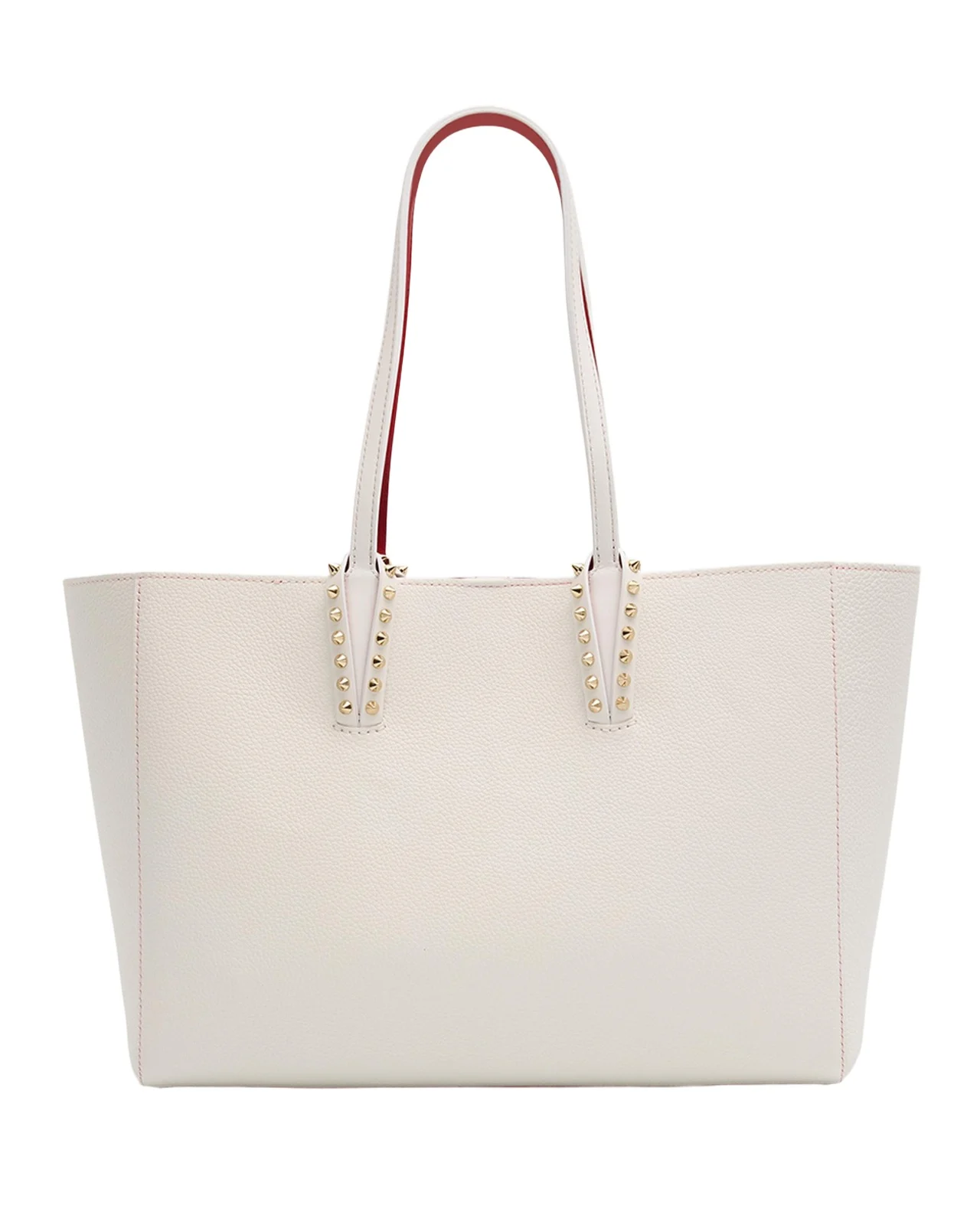 Christian Louboutin Cabata Soft Small Tote Bag in Grained Leather