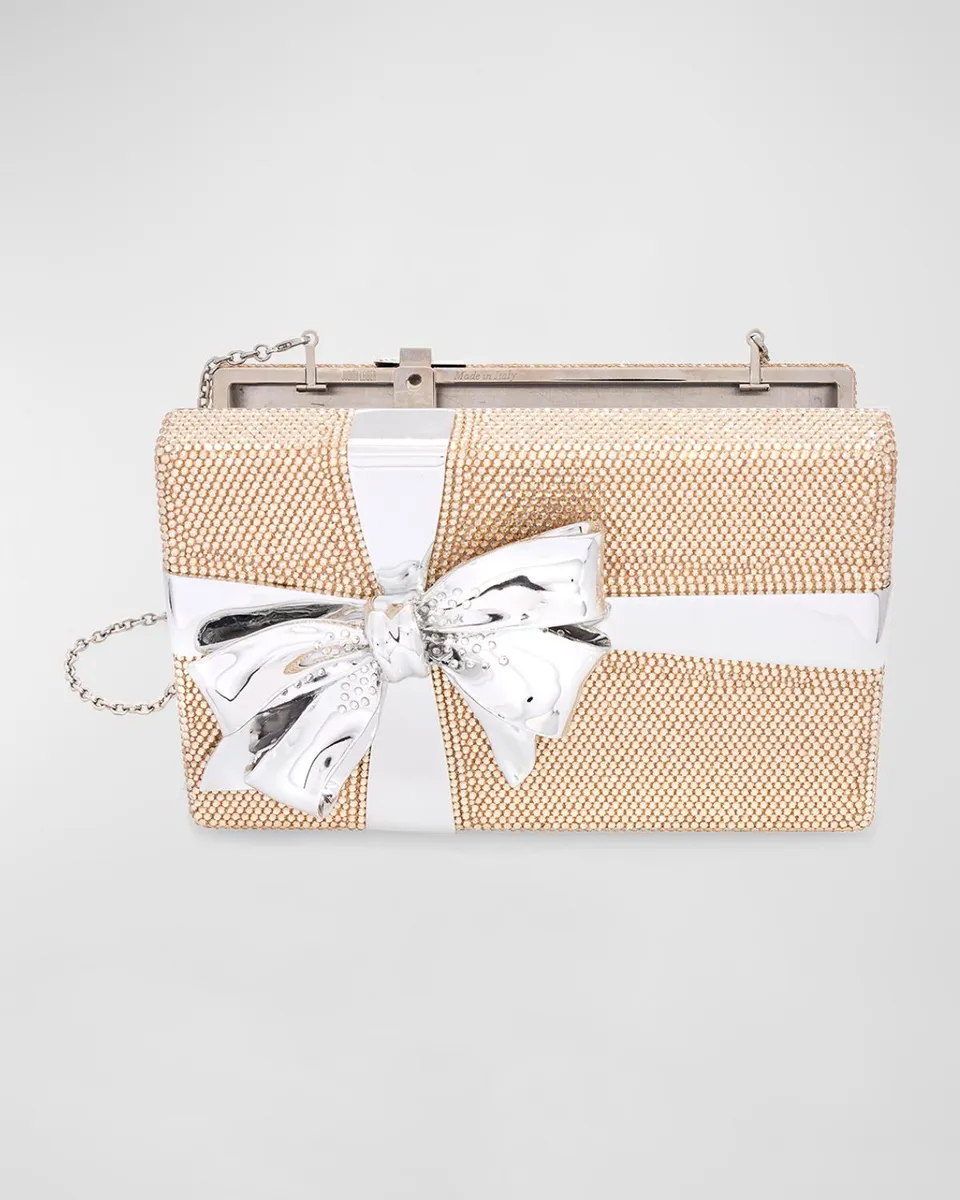 Judith Leiber Couture Gift Box Surprise Crystal Minaudiere | Thumbnail 2 Judith Leiber Couture Gift Box Surprise Crystal Minaudiere | Thumbnail 2