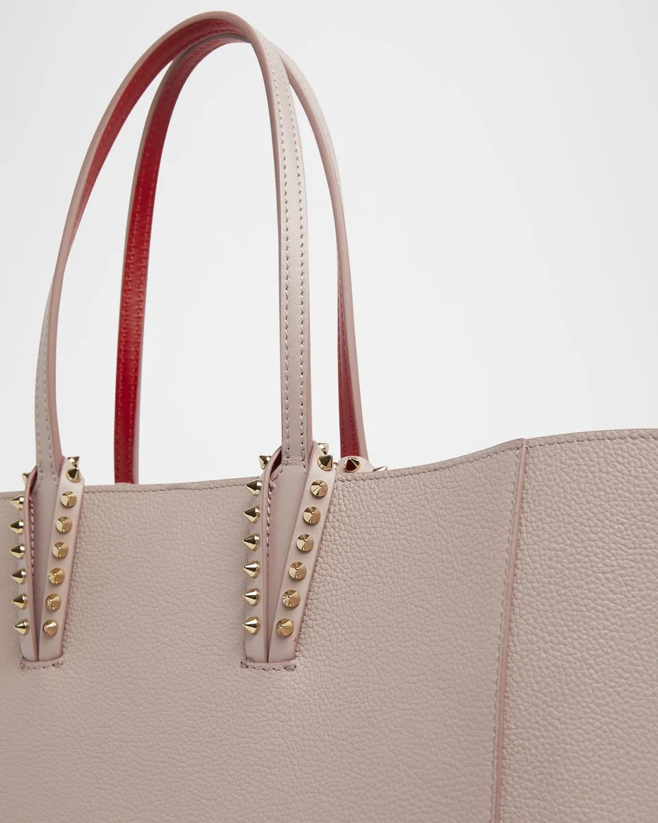 Christian Louboutin Cabata Soft Small Tote Bag in Grained Leather | Thumbnail 4