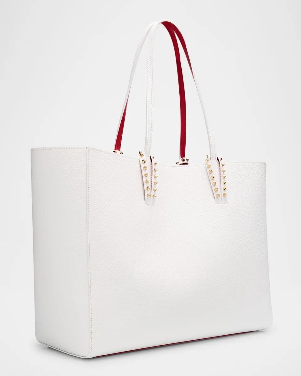 Christian Louboutin Cabata Soft Large Tote Bag in Grained Leather | Thumbnail 3