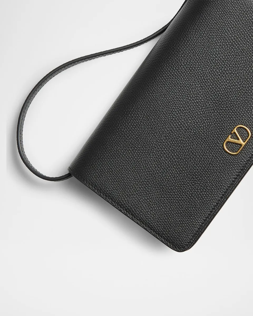 Valentino Garavani VLOGO Flap Leather Wallet | Thumbnail 5