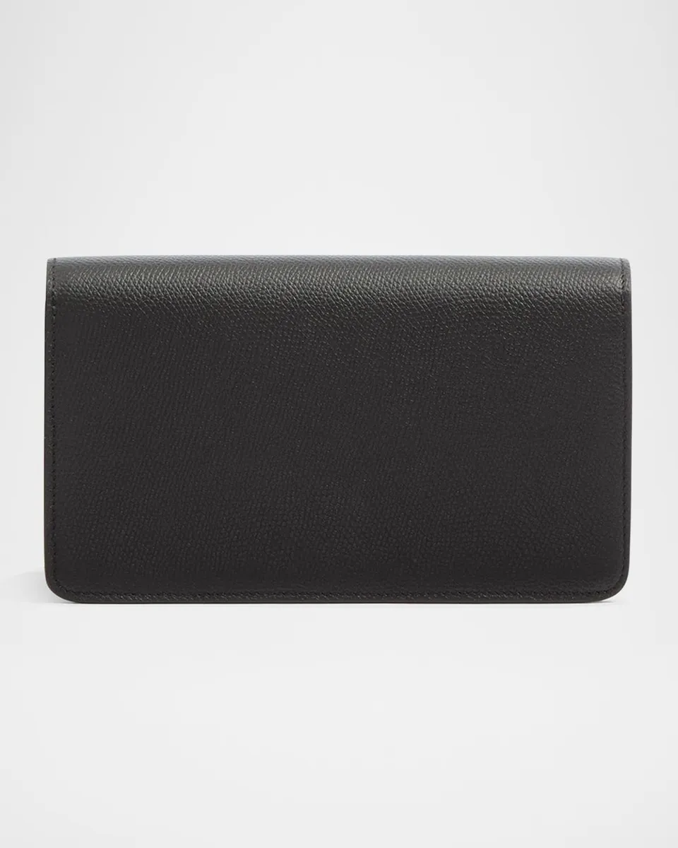 Valentino Garavani VLOGO Flap Leather Wallet | Thumbnail 6