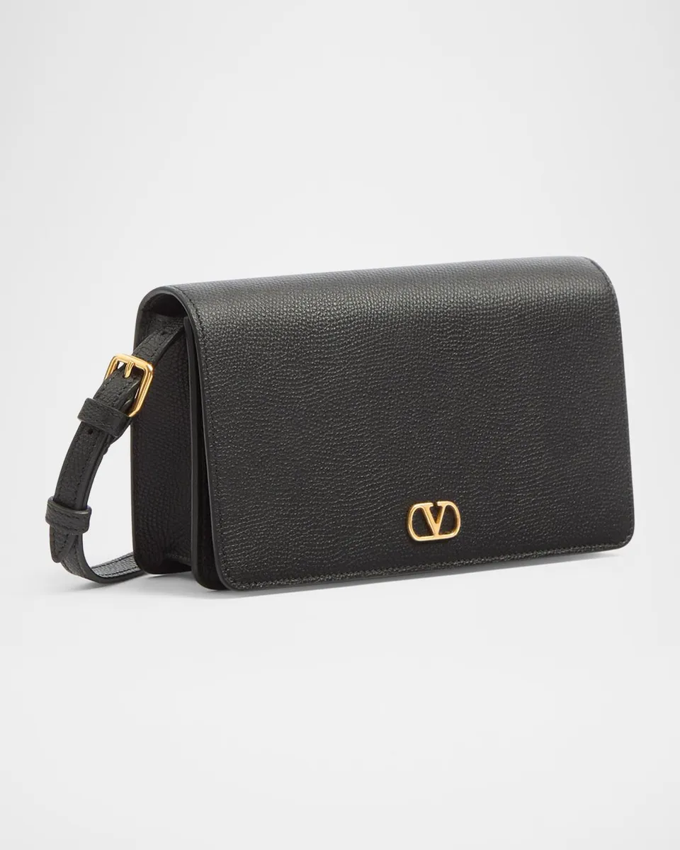 Valentino Garavani VLOGO Flap Leather Wallet | Thumbnail 7