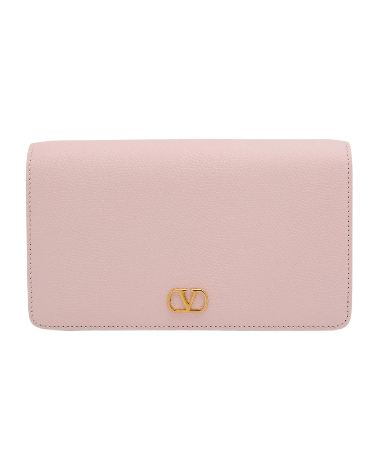 Valentino Garavani VLOGO Flap Leather Wallet