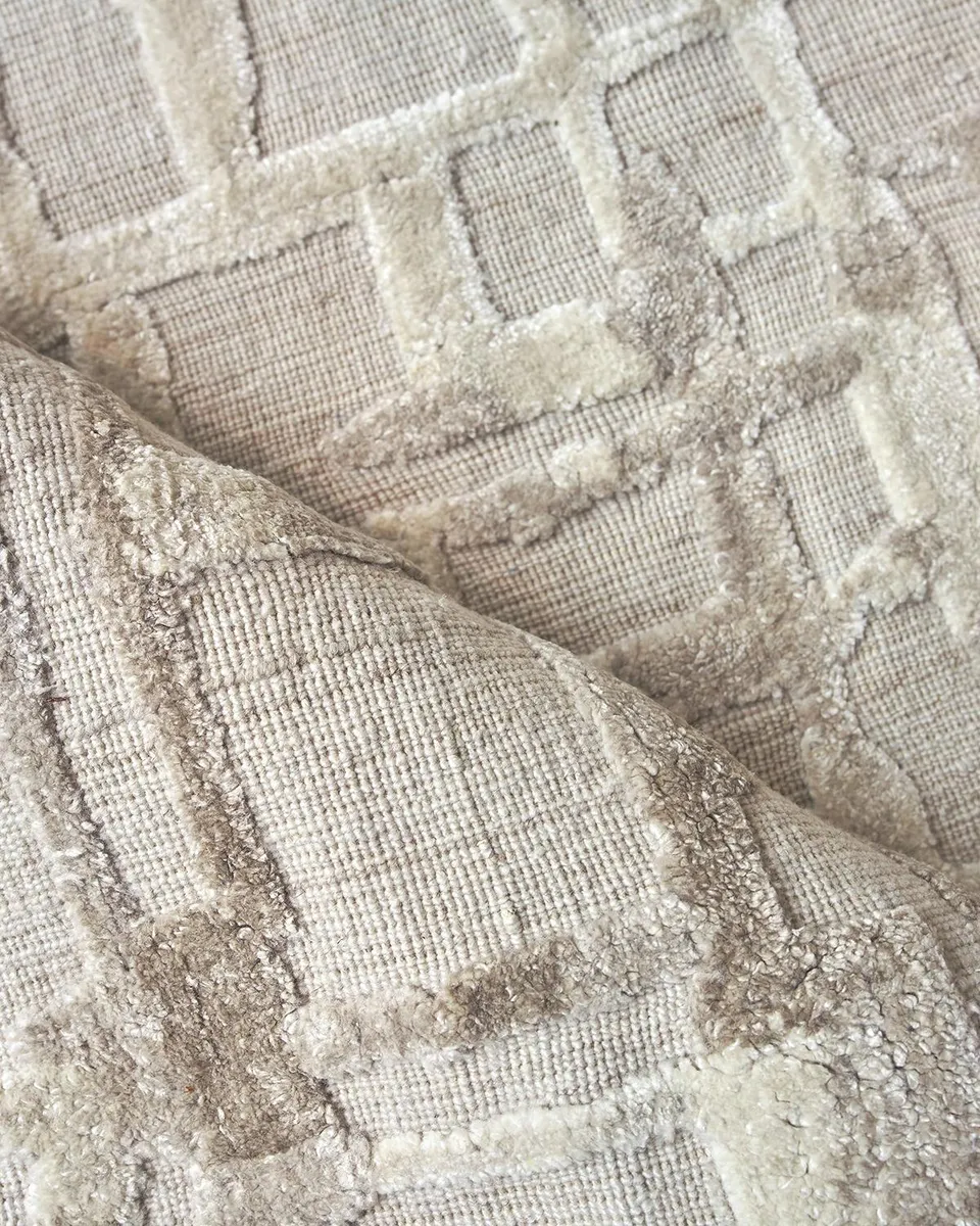 Exquisite Rugs Vista Hand-Loomed Beige Rug | Thumbnail 4